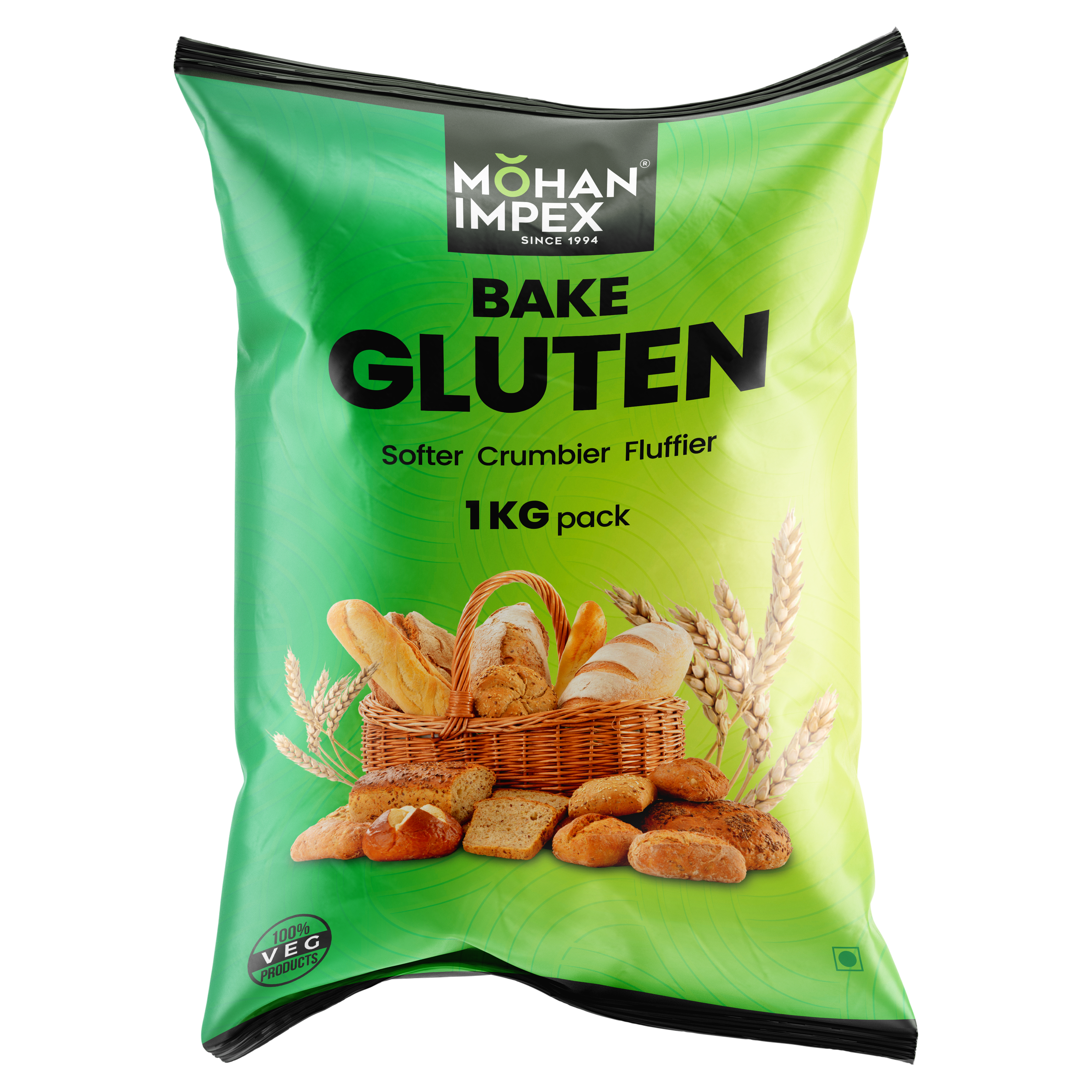 Mohan Impex 1kg Bake Gluten