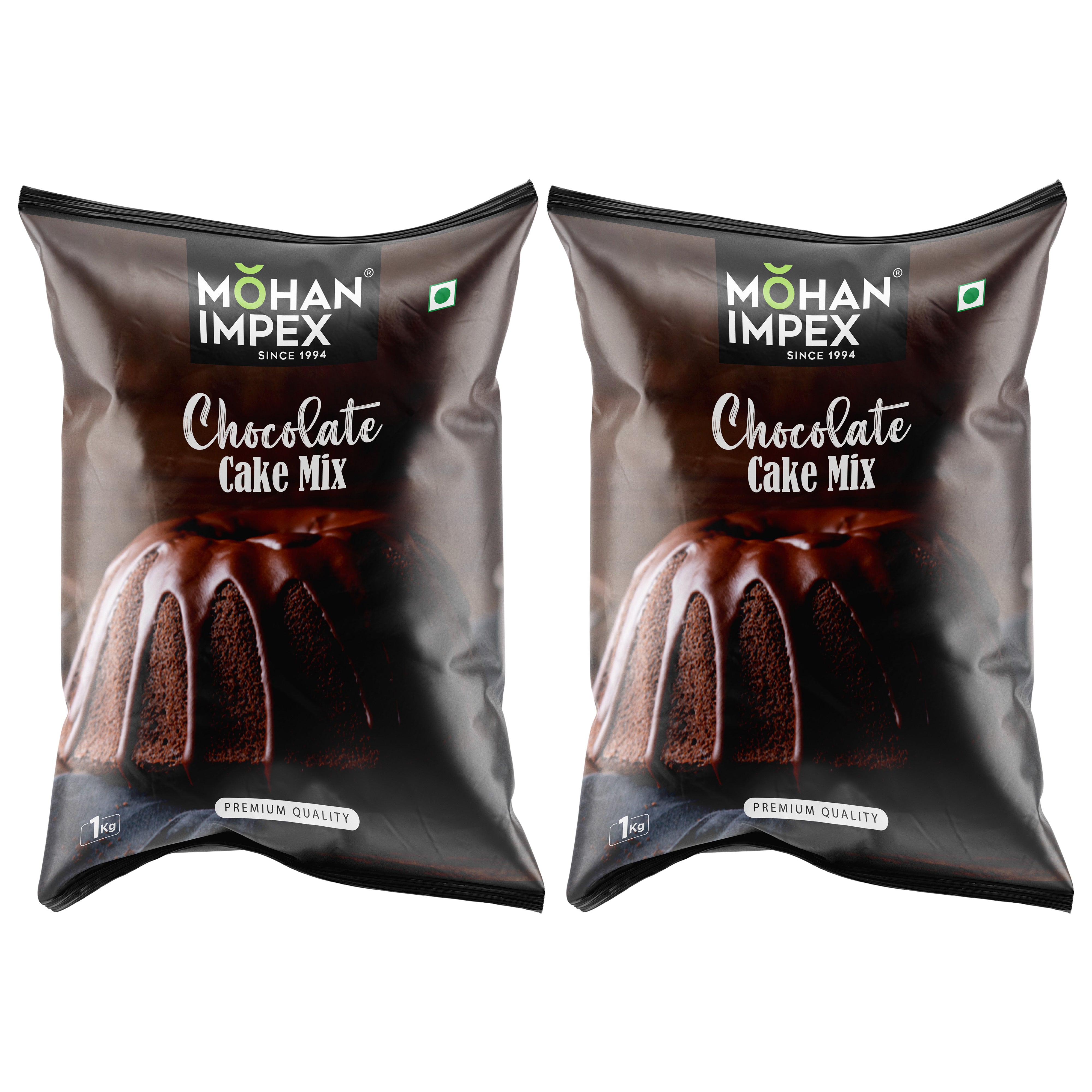 Mohan Impex Chocolate Cake Mix [Pack of 2]